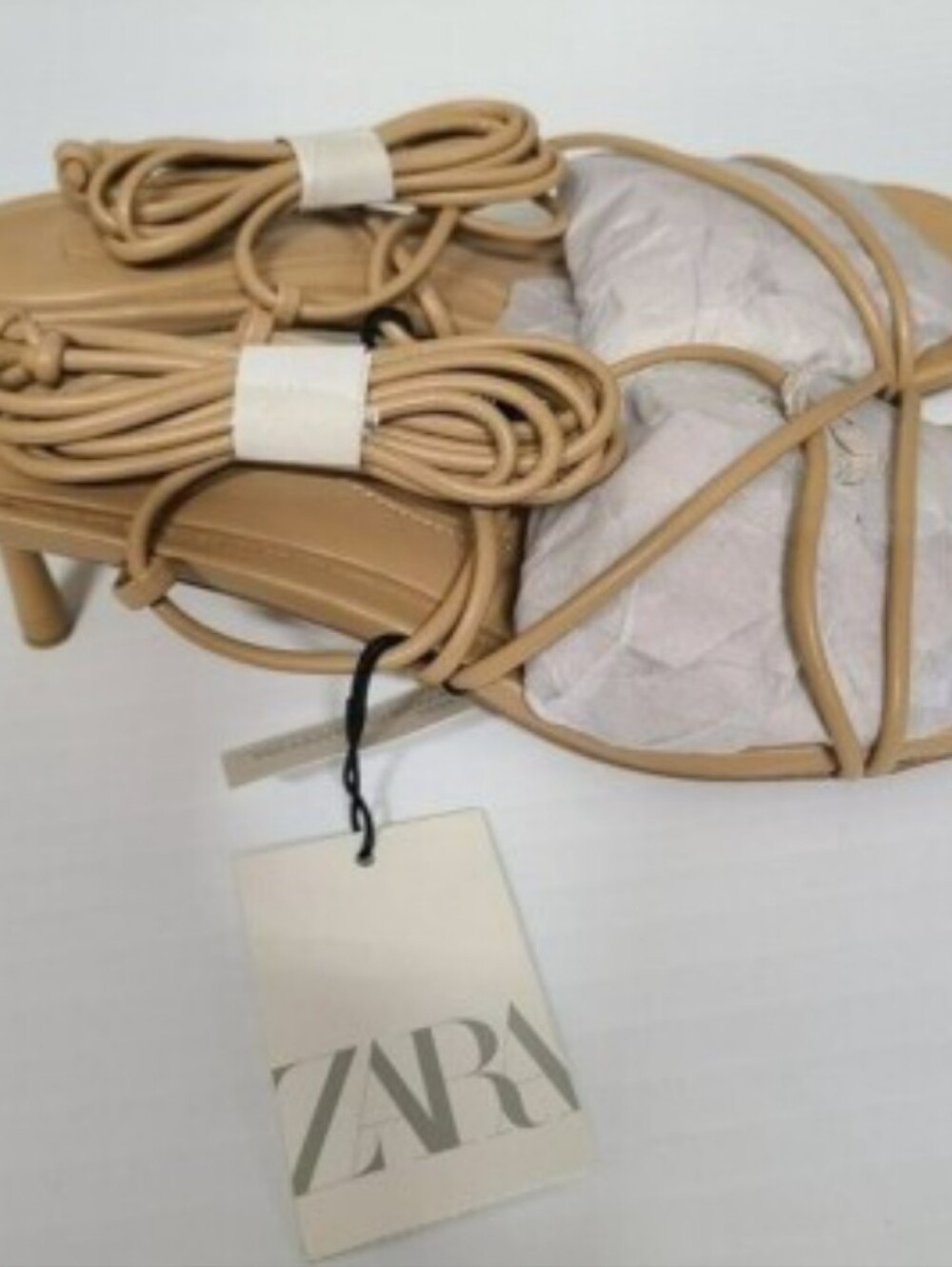 Zara Strappy Kitten Heels - Picture 6 of 15